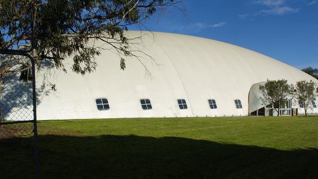 The dome roof before it was damaged. Picture: Steve Tanner