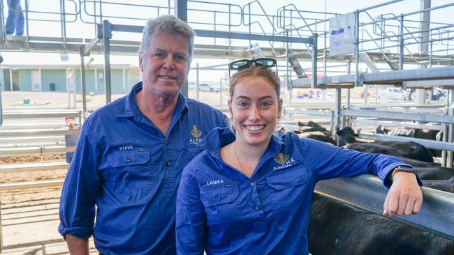 Alpha Pastoral's Steve and Louisa Toose, from Stoneleigh. Picture: Rachel Simmonds