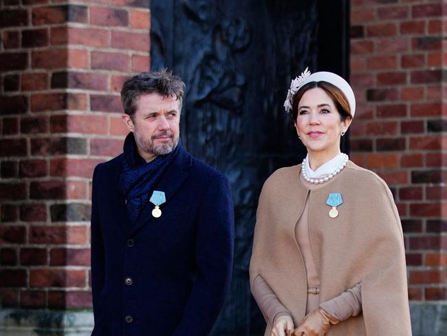 Crown Prince Frederik of Denmark and Crown Princess Mary of Denmark. Picture: Martin Sylvest / Ritzau Scanpix / AFP / Denmark OUT