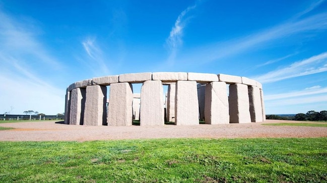 The replica Stonehenge in Esperance.