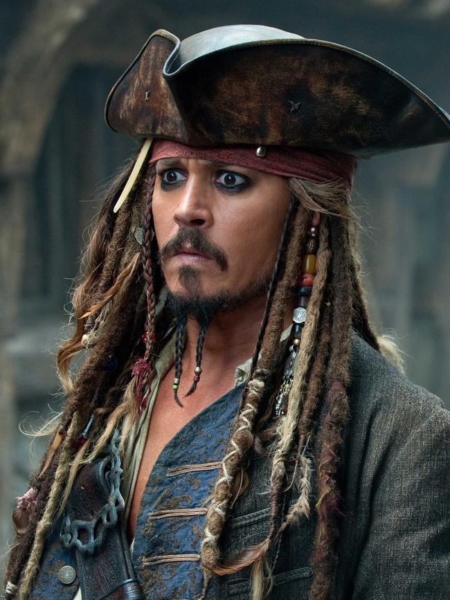 Depp nailed the drunken drawl of pirate Captain Jack Sparrow. Picture: Supplied / Disney