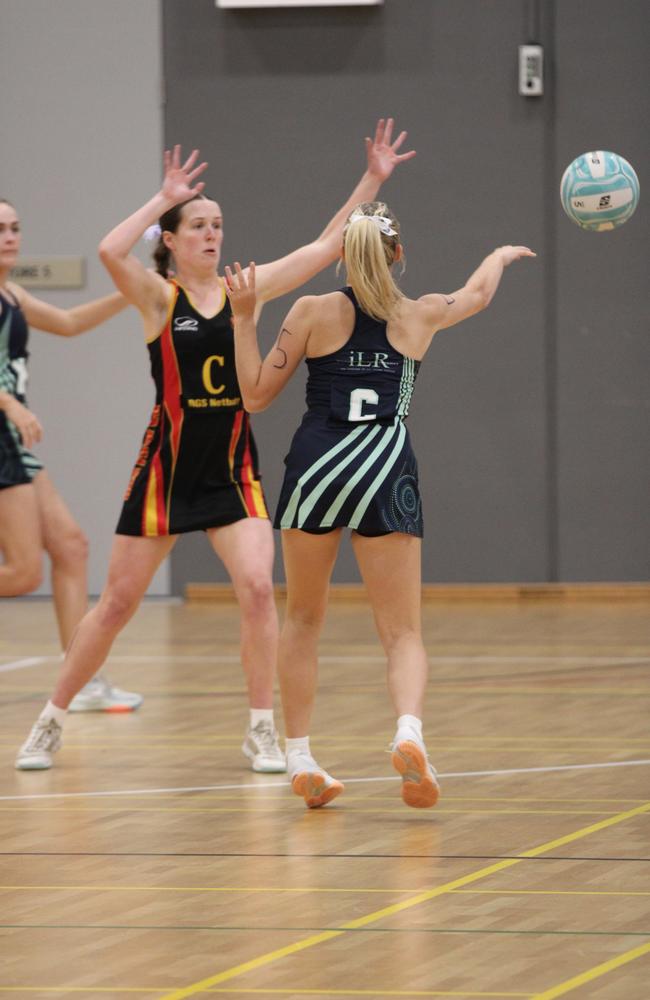 QISSN 2024 pool round action between Coomera Anglican College and Rockhampton Grammar School