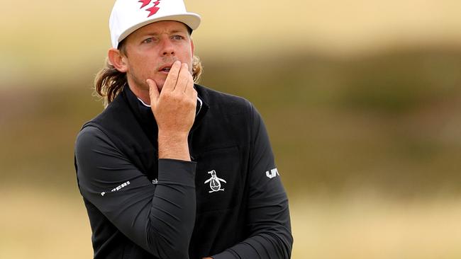 Things didn’t go well for Cameron Smith on day one of The 152nd Open championship at Royal Troon. Picture: Andrew Redington/Getty Images