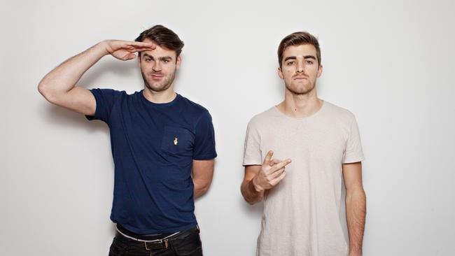 US DJ duo The Chainsmokers.