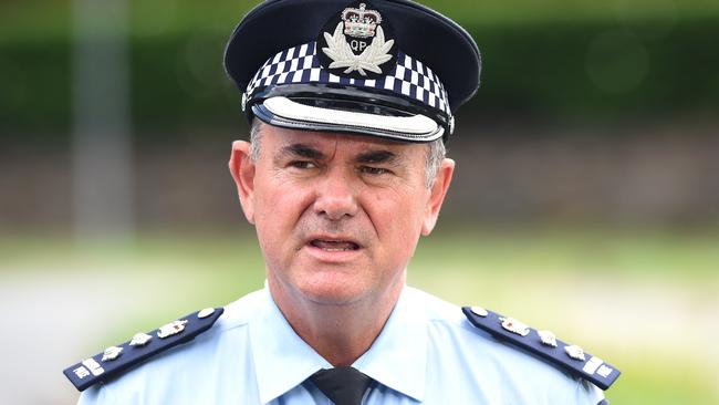 Acting Chief Superintendent Mick Niland said two officers who attended the triple-0 call-out “were in fear for their lives” when Scorsese was fatally shot, twice. (AAP image, John Gass)