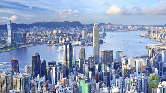 Hong Kong's cityscape. Picture: Supplied.