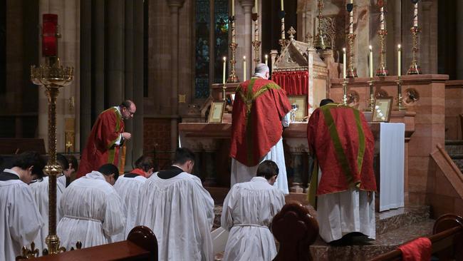 The final Latin mass takes place.