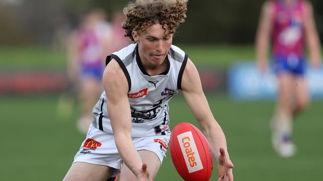 Jett Grayland is in his second year in the program. Photo by Scott Sidley/AFL Photos