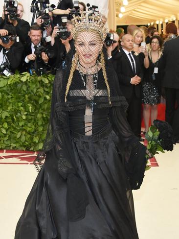 Madonna at the 2018 Met Gala in New York City. Picture: Getty