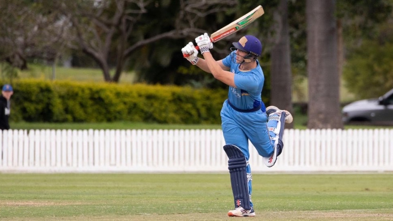 Connor Carroll batting for Northern Suburbs. Picture: Supplied.