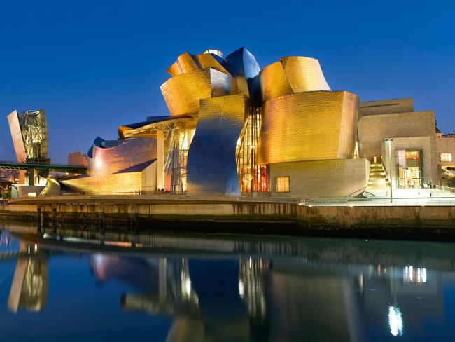 The Guggenheim museum in Bilbao, Spain. Picture: Alamy