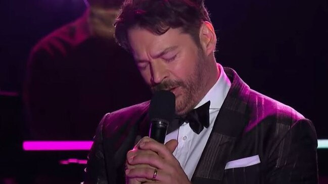 Harry Connick Jnr performs at the ABC's NYE Broadcast