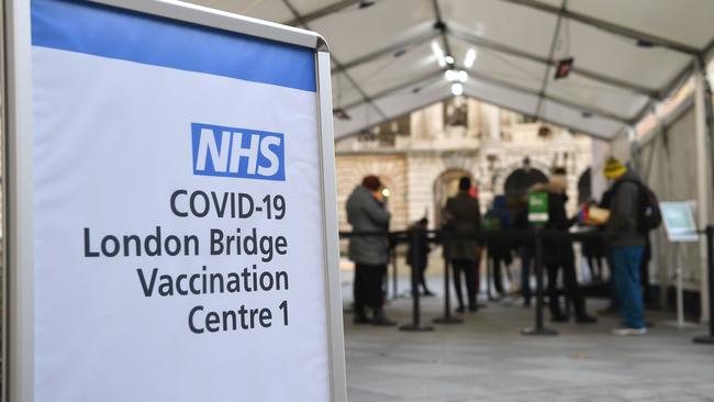 The UK’s National Health Service was one of Earnd’s biggest customers. Picture: AFP