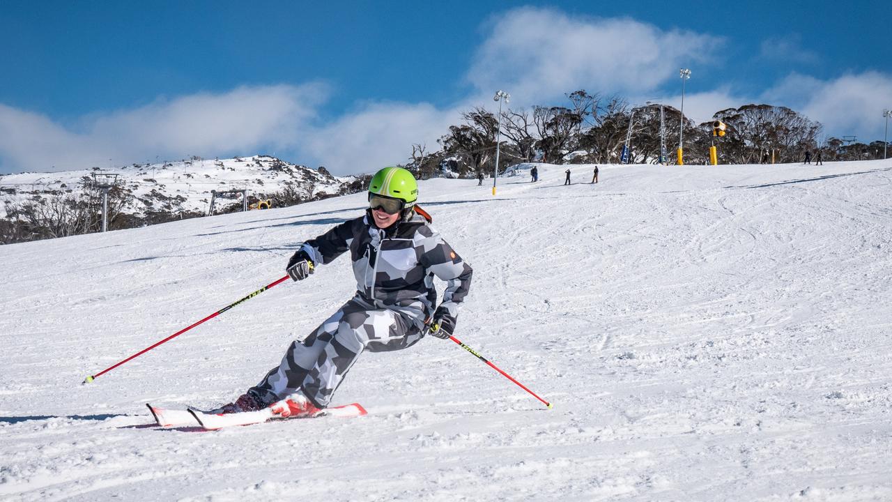 If you’re willing to forgo five star resorts, you could be hitting the slopes for a lot less than you’d expect. Picture: Perisher Resorts