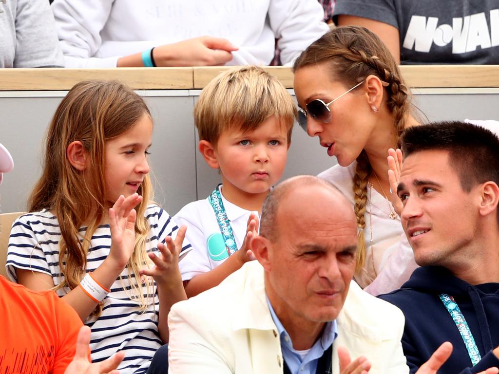 French Open 2019 Adorable photo of Novak Djokovic’s son Stefan is