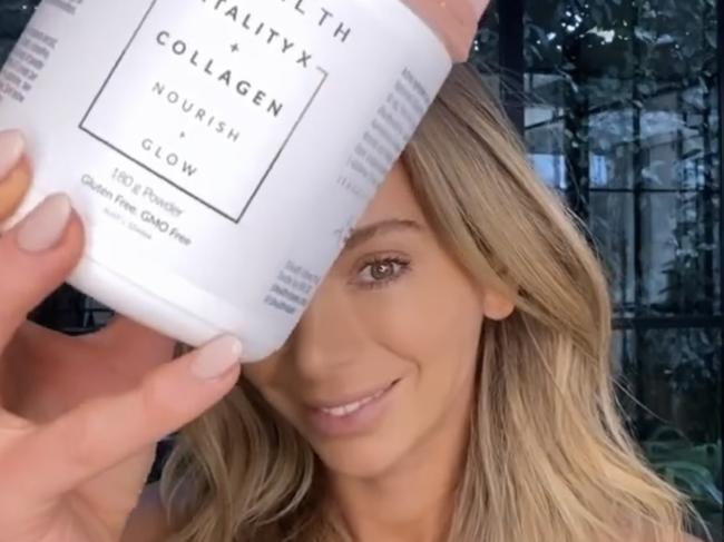 Health brand dumps Nadia after snort video