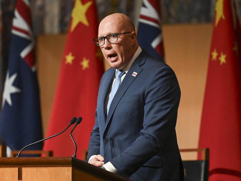 Liberal leader Peter Dutton said in his meeting with Chinese premier Li Qiang he raised the incident with Cheng Lei.