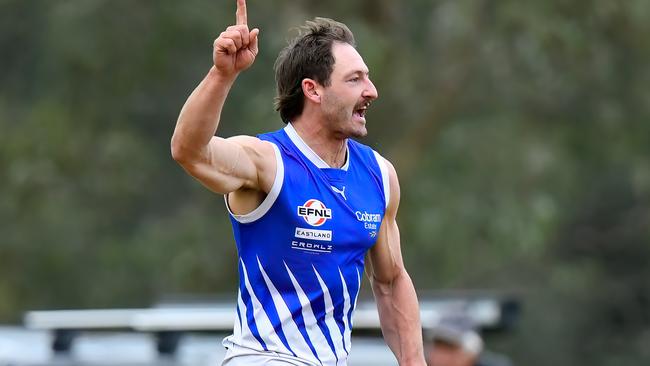 James Belo of East Ringwood won the Sir Gilbert Chandler Medal on Wednesday night, while South Croydon’s Taylah Black took out the Premier women’s top prize. Photo by Josh Chadwick