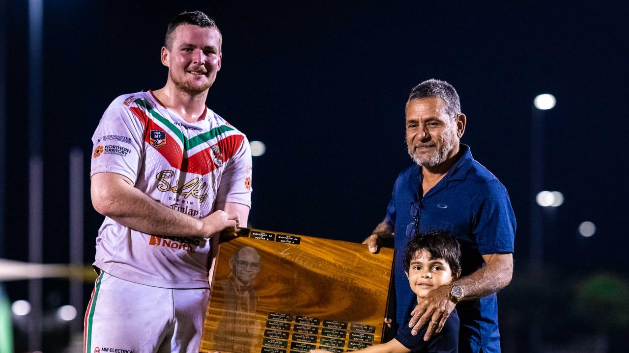 Nightcliff captain Zak Mott has been in impressive form for a struggling Nightcliff. Picture: Patch Clapp / NRL NT