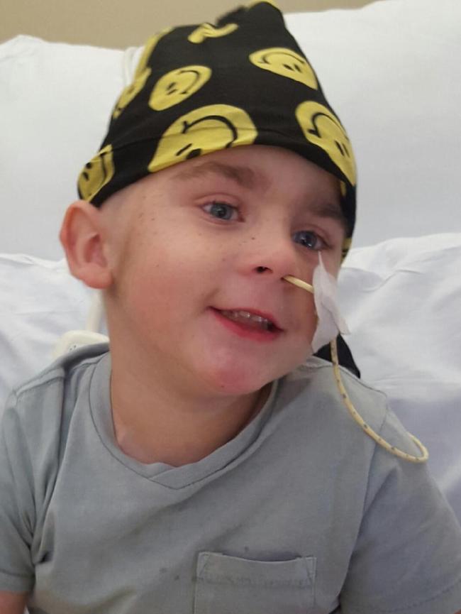 Bailey Rogers had a bone-marrow transplant.