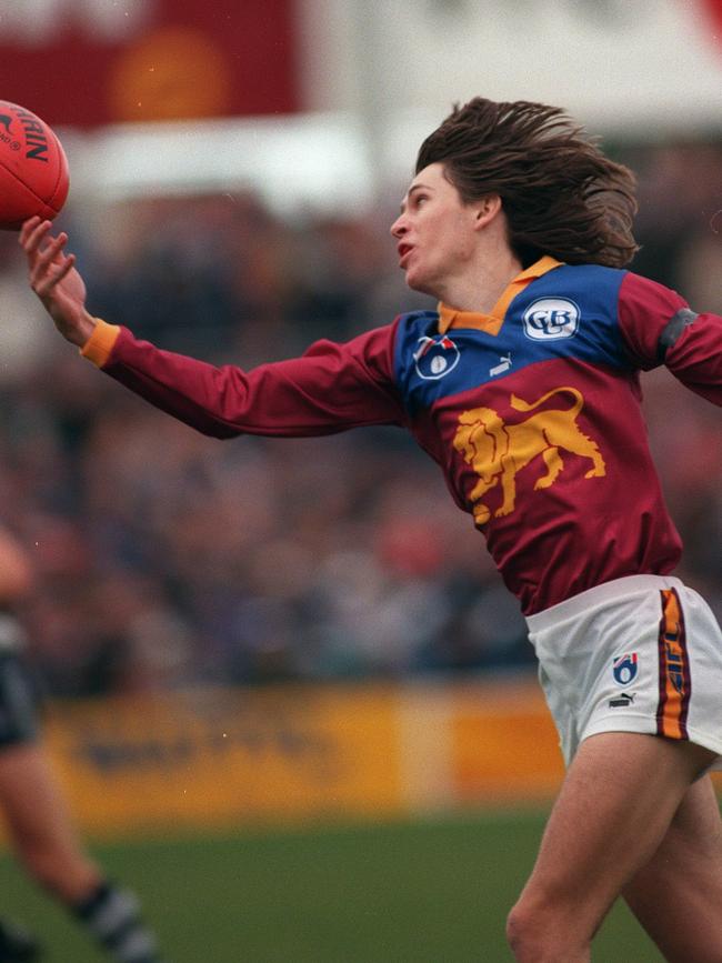 After Fitzroy’s merger, Scott Bamford went on to play two seasons with the Brisbane Lions.