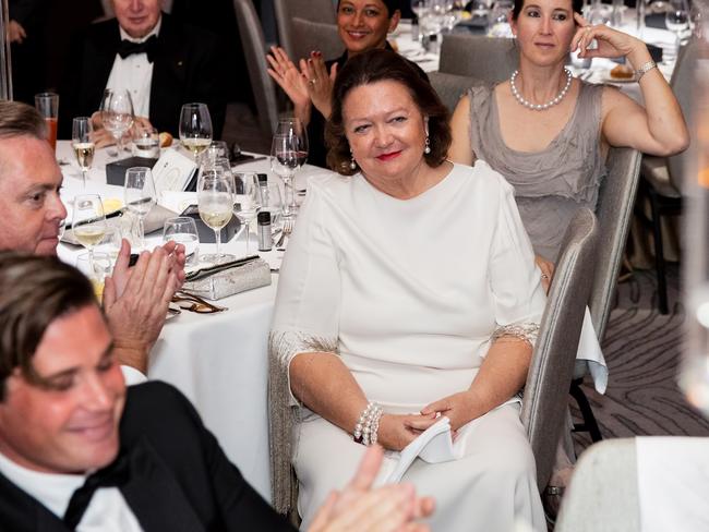 Gina Rinehart.   at the Soldier On Gala, May 21, 2021. Picture: Kai Godeck