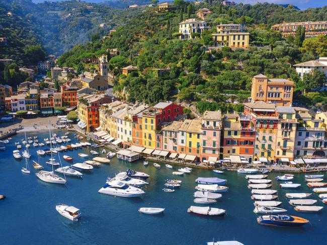 Portofino has introduced a “no loitering” rule to stop tourists taking selfies. Picture: iStock