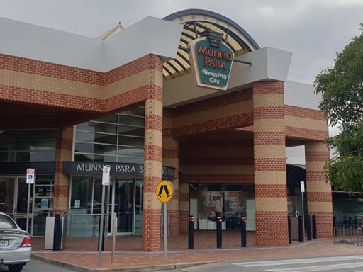 Covid exposure sites at Munno Para Shopping Centre, on July 21st, 2021, in Smithfield.Picture: Tom Huntley