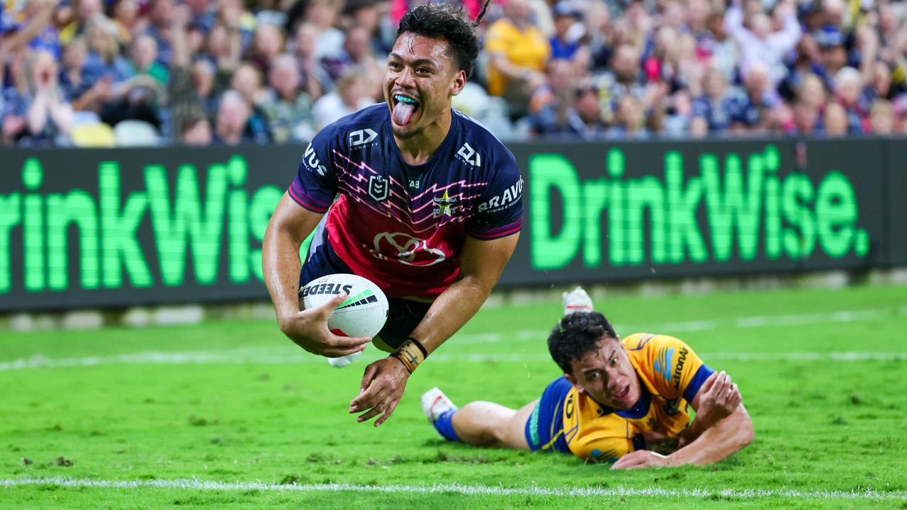 Jeremiah Nanai will be one of the first Cowboys to return to training, after a disappointing 2023 campaign. Picture: NRL photos.