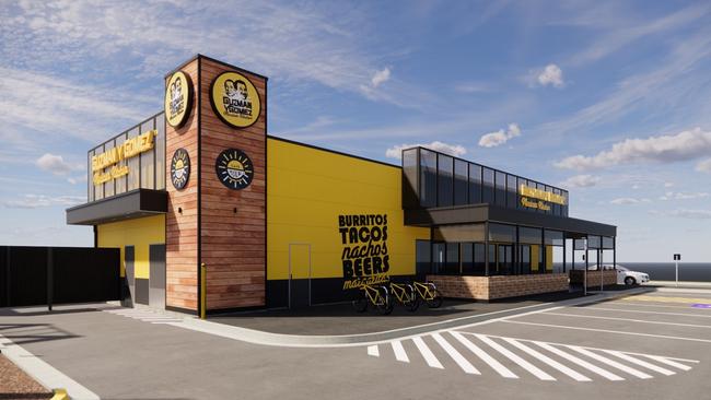 Guzman y Gomez is coming to Mackay, with details about the proposed drive-through released recently. Photo: Contributed