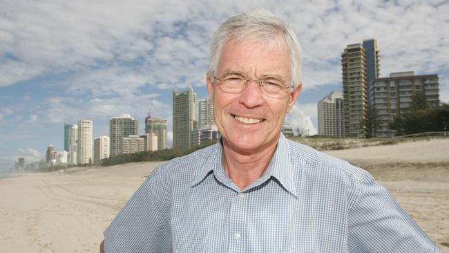 Frank Warrick, pictured in 2004, has been remembered by his co-presenter Kay McGrath as a “consummate professional”. Picture: Jono Searle