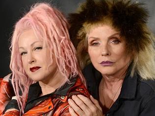 Cyndi Lauper and Debbie Harry