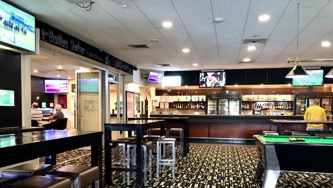 The Sports bar in the Everton Park Hotel.