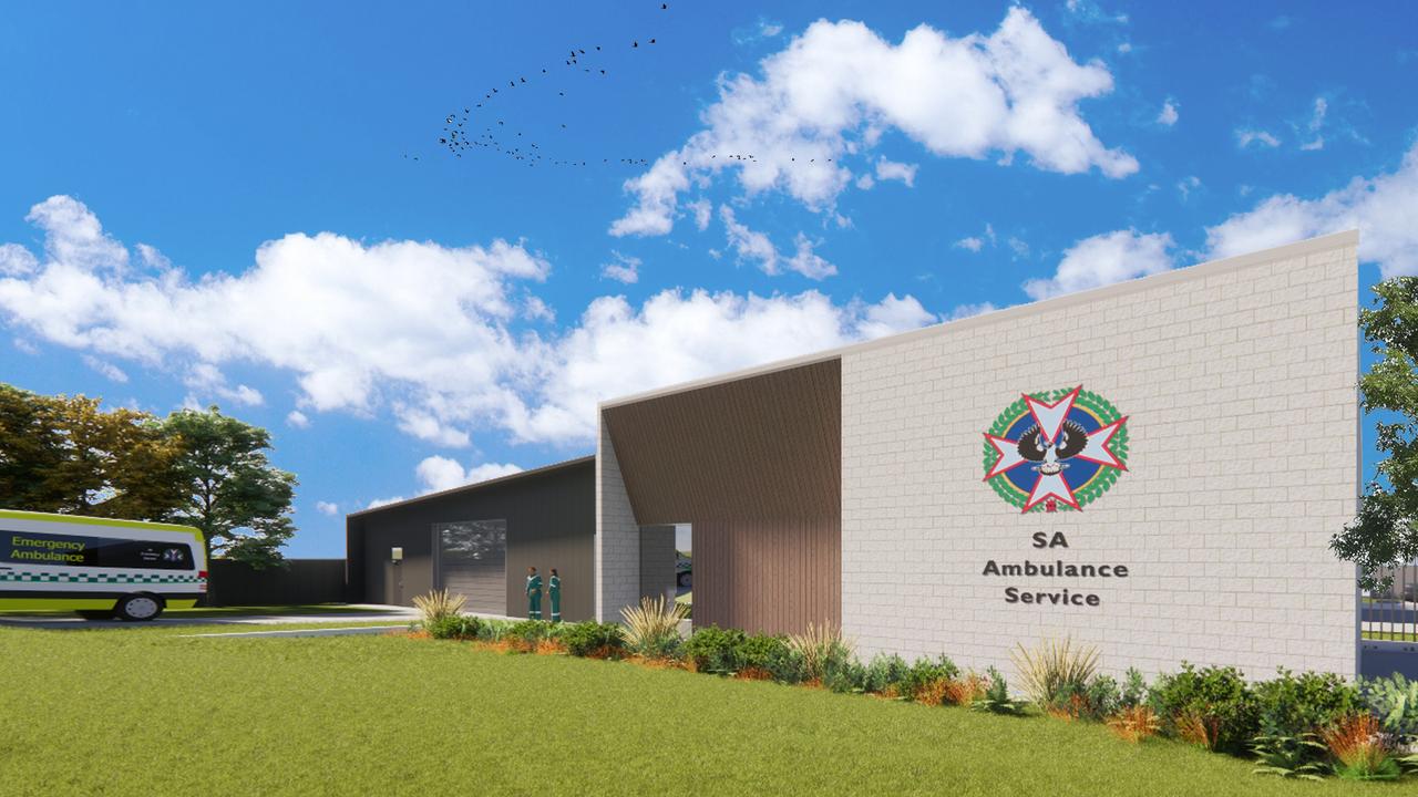 Construction has begun for a new $8 million Ambulance Station in Gawler along Main North Road to open at the end of 2025. Picture: Supplied