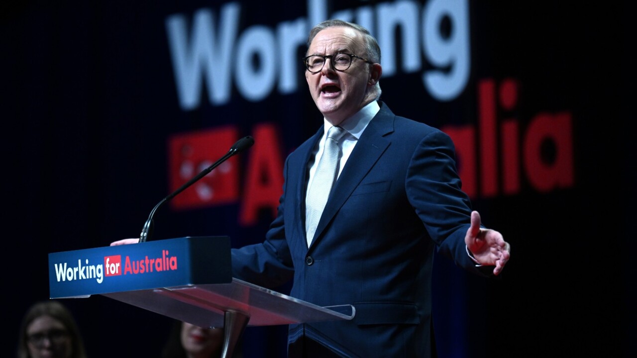 Anthony Albanese ‘espoused the status quo’ in ALP national conference speech