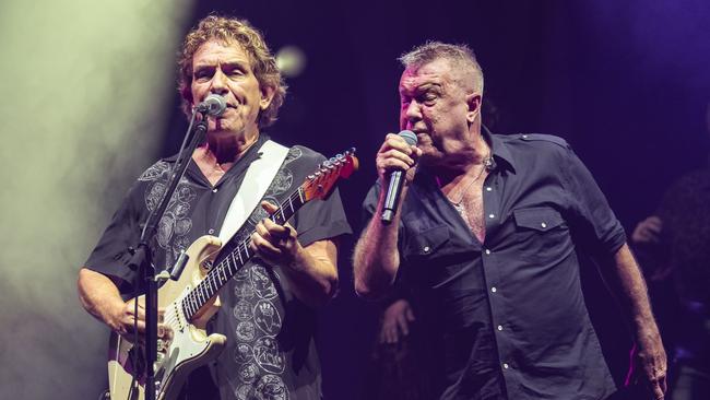 Cold Chisel The Big Five-0 tour at MyState Bank Arena. Picture: Caroline Tan***NO PHOTO SALES***