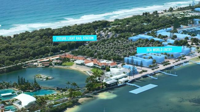 Gold Coast Spit masterplan artist impressions