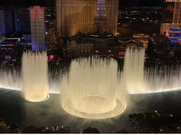 Images taken by Mandy and Paul of Las Vegas and inside an abandoned casino after the lights went out due to the Nevada Governor ordered casinos and other businesses to close, leaving only takeaway food open.