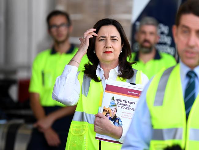 Queensland Premier Annastacia Palaszczuk. Picture: NCA NewsWire / Dan Peled