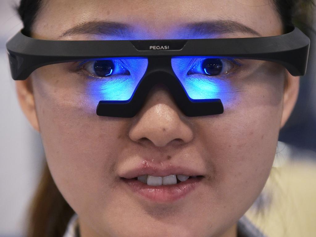 Amid trade wars, geopolitical tensions and a decline in public trust, the Consumer Electronics Show will cast a positive light onj the tech sector. Picture: AFP