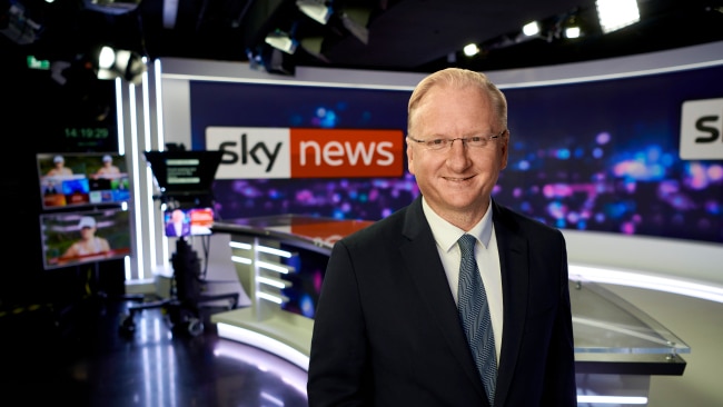 Sky News Australia Chief Executive Officer Paul Whittaker.