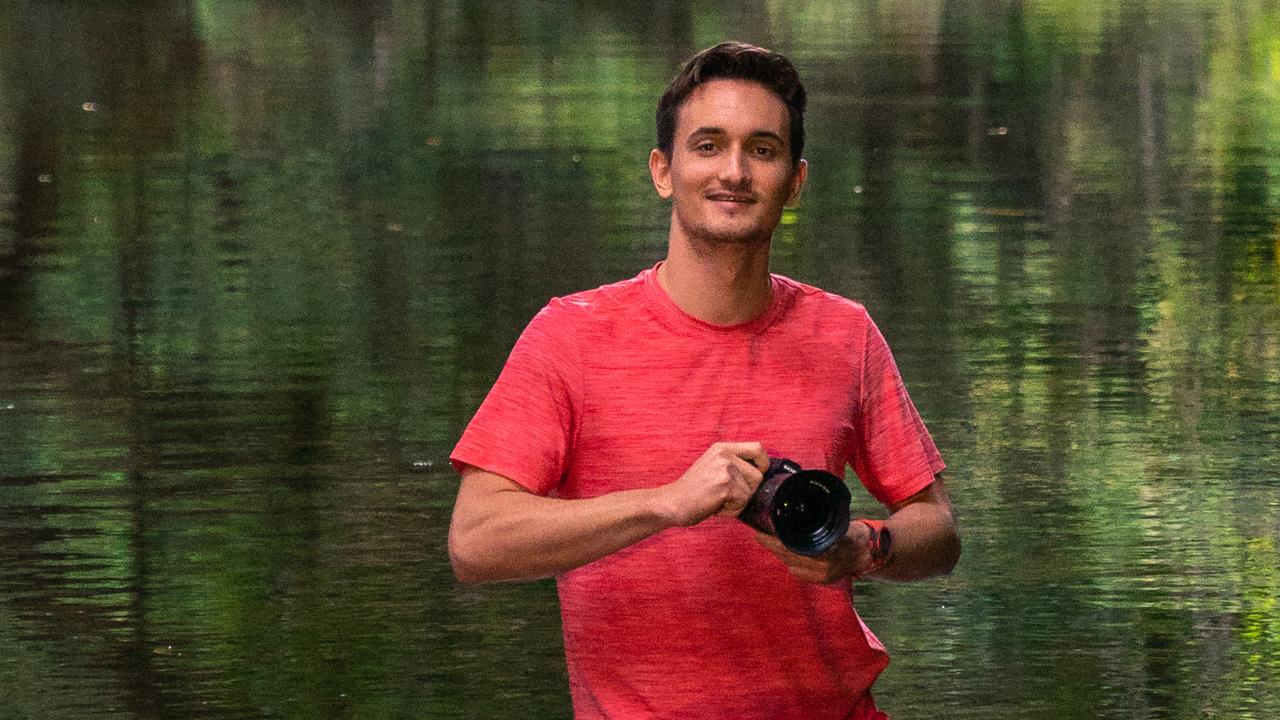 Queensland tourism ambassador Reuben Nutt, 22, at Port Douglas. Picture: Stephen Nutt