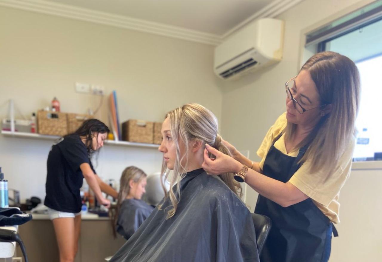 Coleyville Hairdresser Jenny Miles took 15 years out of the industry before setting up a business from her home. She was voted Ipswich’s favourite hairdresser by Queensland Times readers.