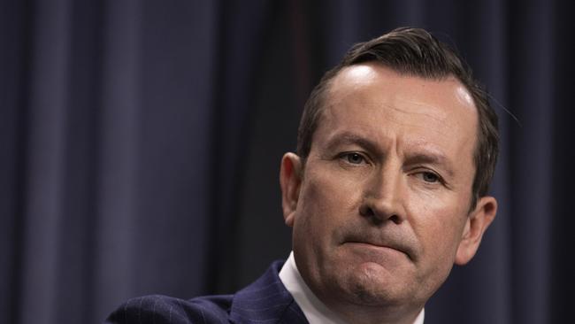 Mark McGowan has doubled down on his border policy. Picture: Getty Images.