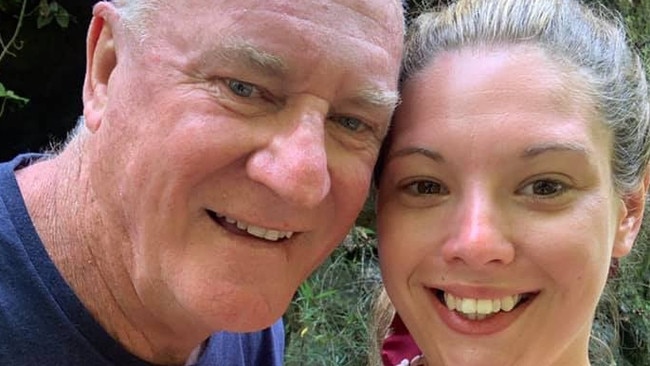 Magistrate Rodney Higgins and court clerk Ashleigh Petrie, who tragically died after their controversial relationship made headlines in 2019.