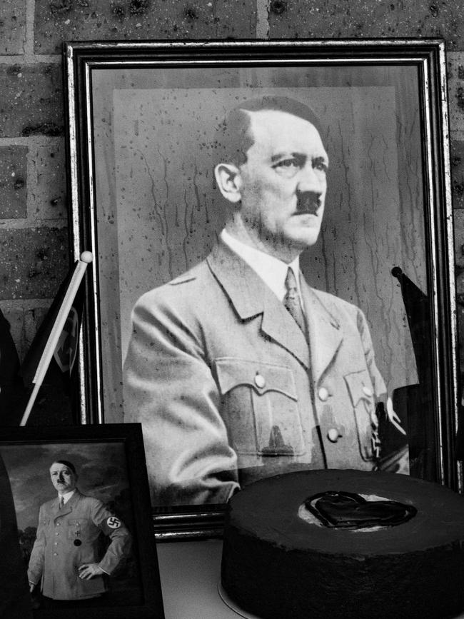 Hitler decorations posted by the NSW NSN chapter on April 20. Picture: Supplied