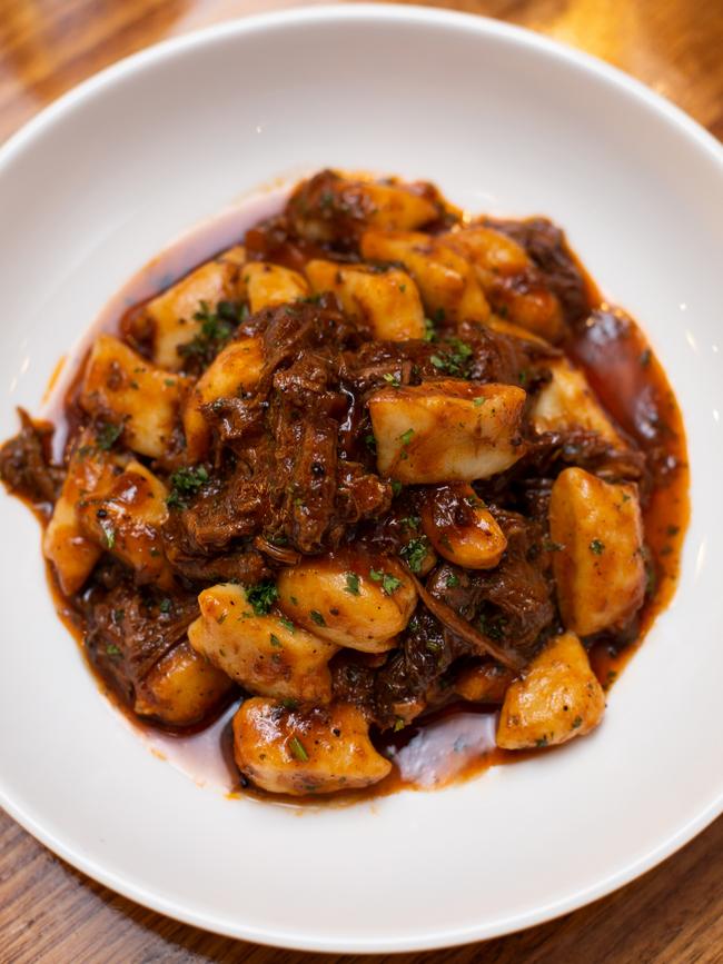 Cultura Espresso Bar and Restaurant Beef and Lamb Ragu with Gnocchi. Picture Graziano DiMartino. For TasWeekend Indulge