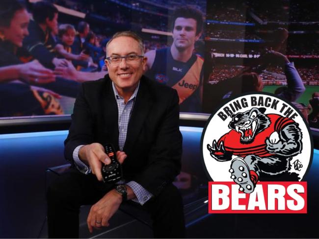 Foxtel chief executive Patrick Delany is backing Peter V’landys’ plan to bring back the North Sydney Bears.