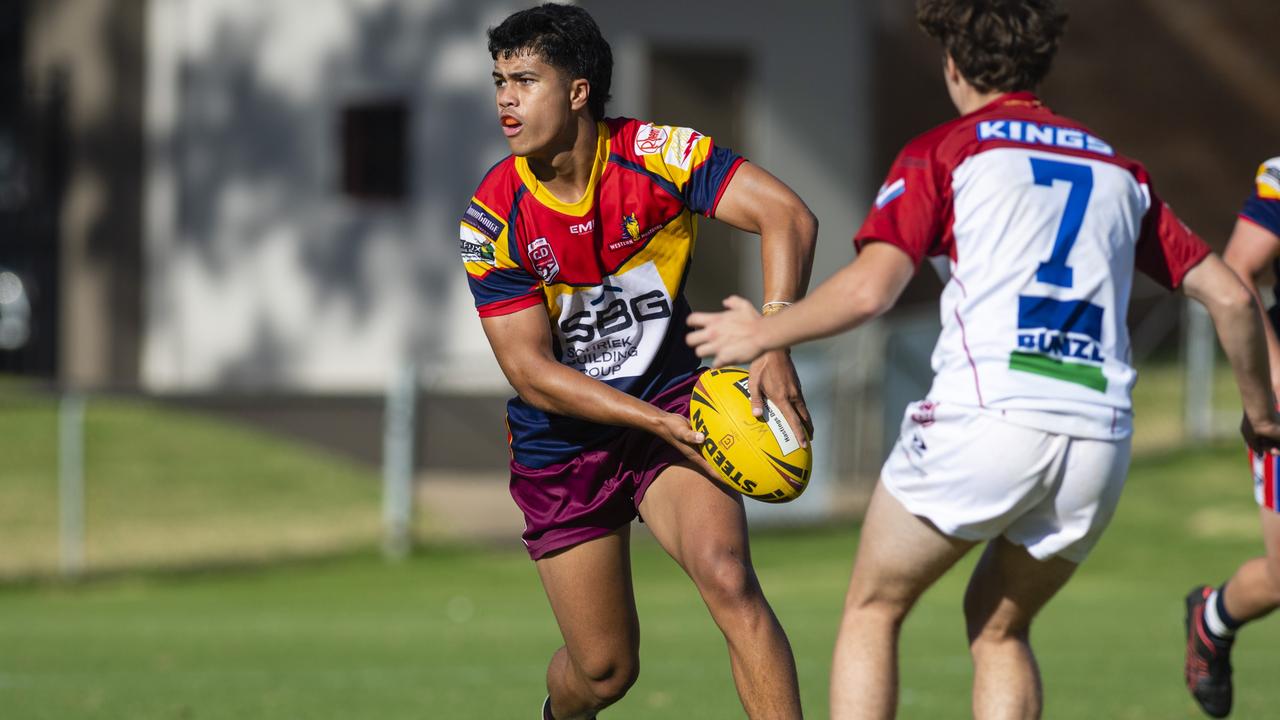 Lyhkan King Togia for the Western Clydesdales Meninga Cup team in 2022. Picture: Kevin Farmer