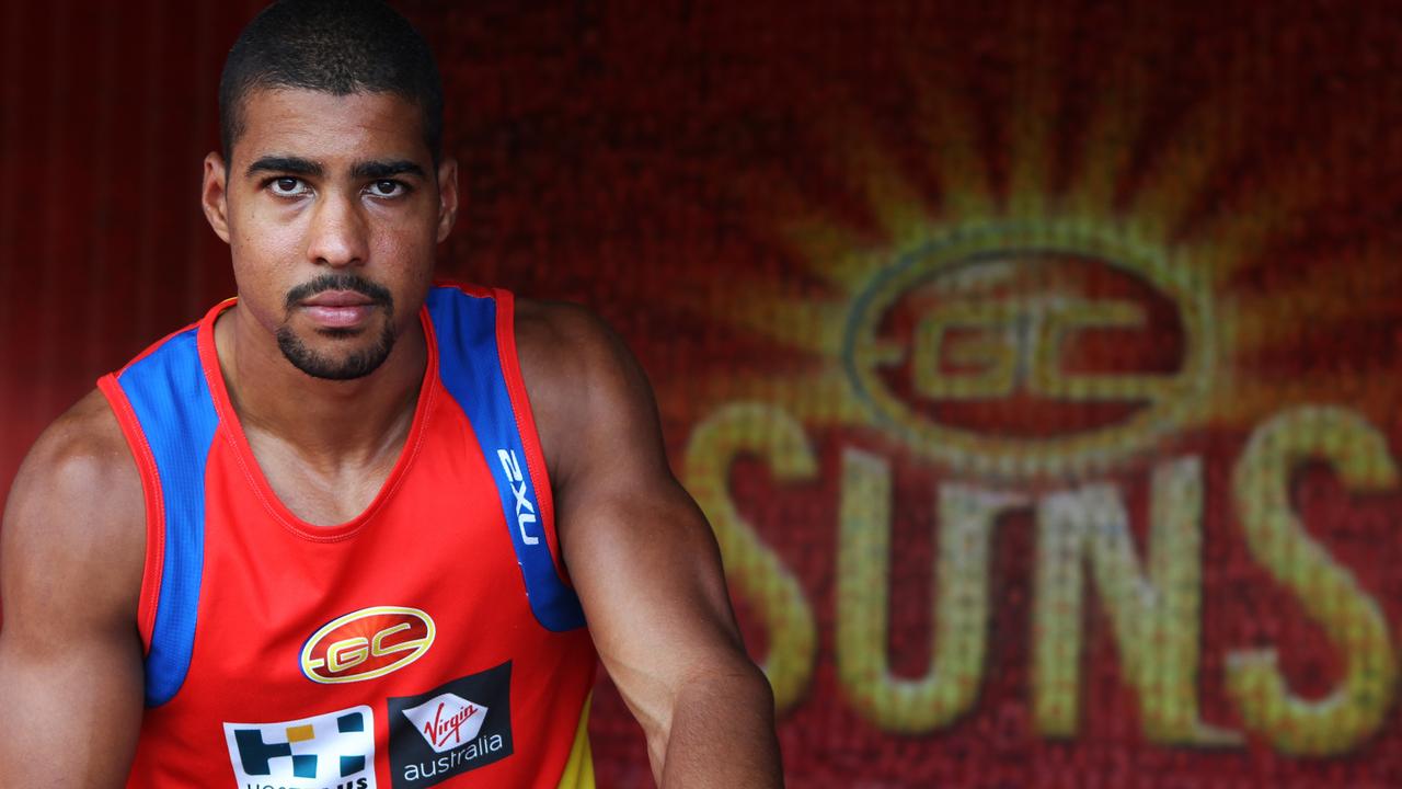 Former Gold Coast Suns player Joel Wilkinson has spoken out about an incident in 2013.